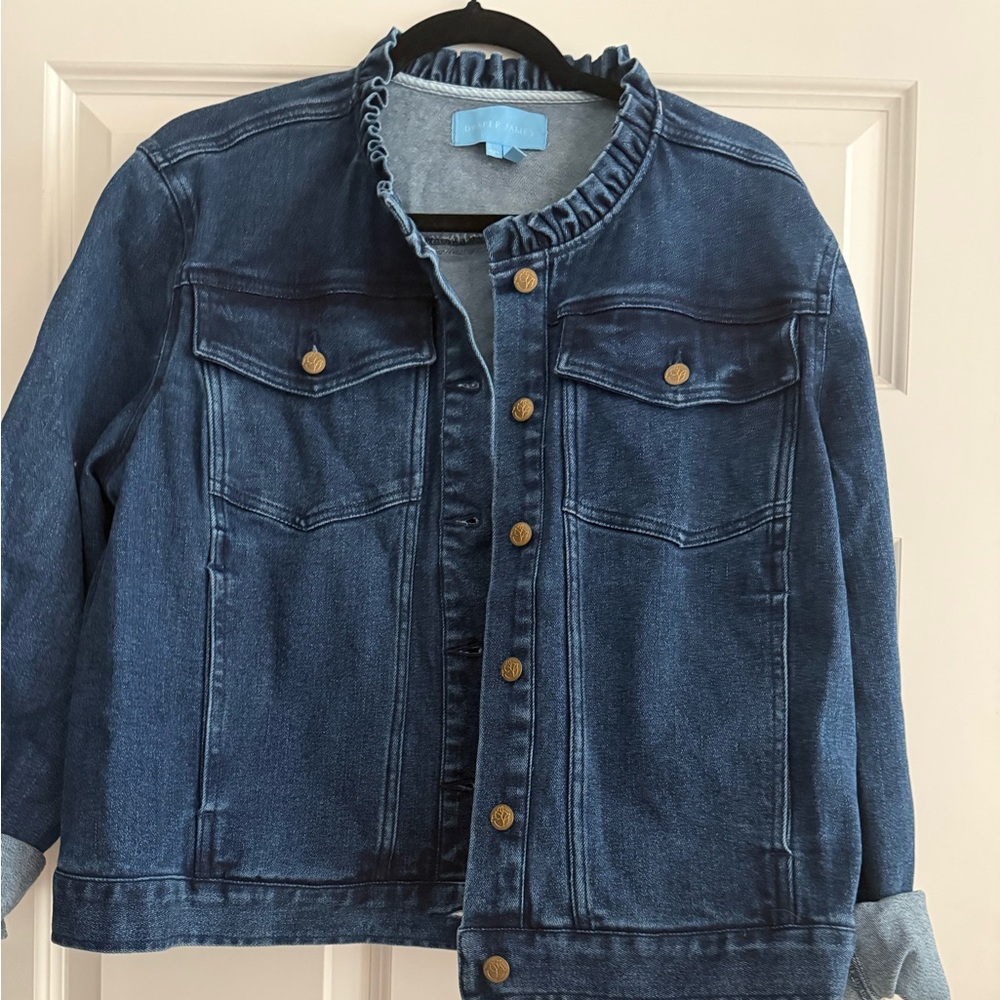 Draper James Blue Jean Jacket Classic Denim Style